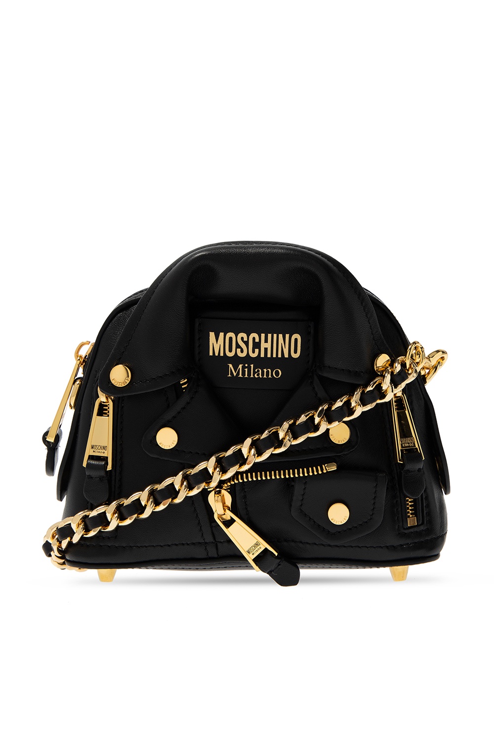 Moschino ‘Biker’ shoulder bag